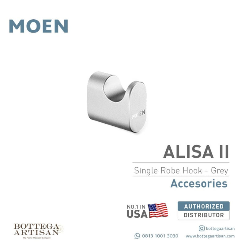 Alisa II Space Grey Robe Hook ACC2407GY