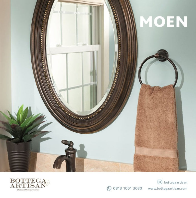 Bath Accessories MOEN Brantford Towel Ring Oil Rubbed Bronze YB2286ORB