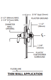 Brantford Oil Rubbed MOEN Bronze Posi-Temp® Eco-Performance T2253EPORB