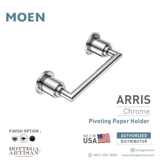 Bath Accessories MOEN Arris Paper Holder Chrome