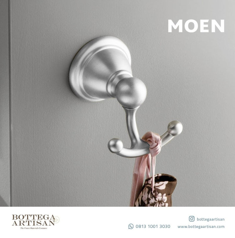 Bath Accessories MOEN Brantford Double Robe Hook Chrome