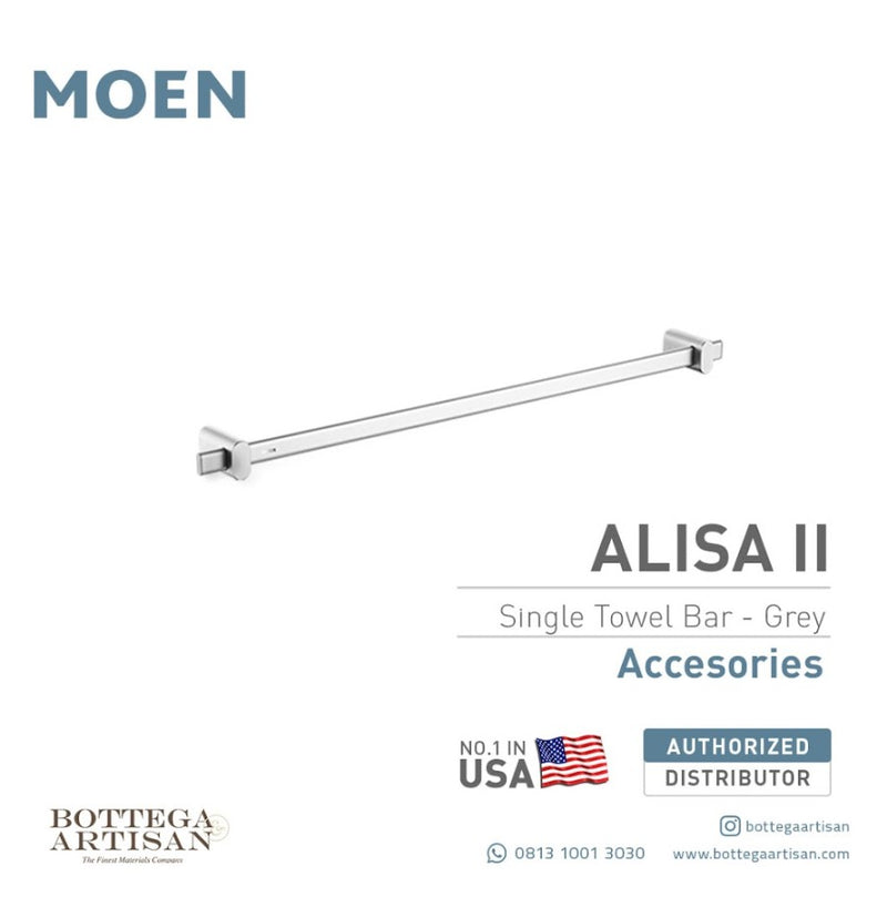 Alisa II Space Grey Towel Bar ACC2403GY