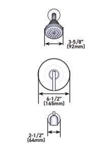 M-CORE 2-Series Valve Only MOEN Gibson Brushed Nickel UT2901BN