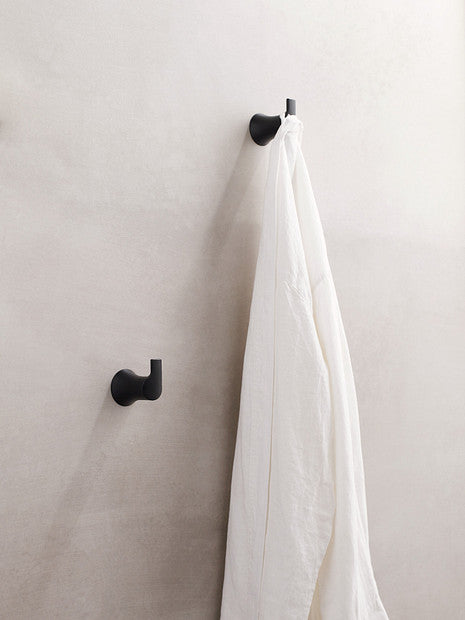 Bath Accessories MOEN Doux Robe Hook Matte Black YB0203BL