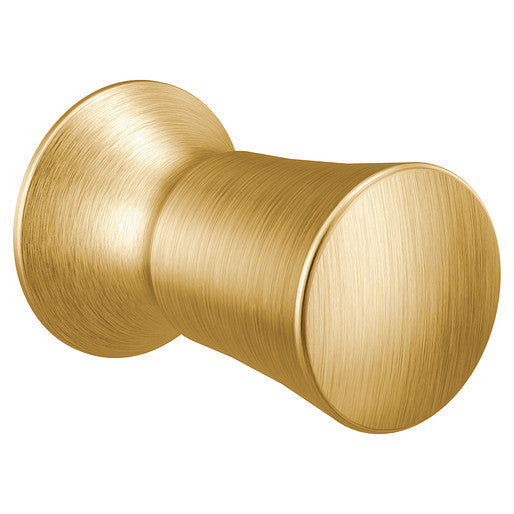 Bath Accessories MOEN Flara Brushed Gold Drawer Knob YB0305BG