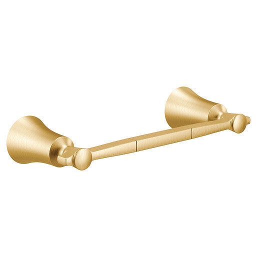 Bath Accessories MOEN Flara Hand Towel Bar Brushed Gold YB0386BG